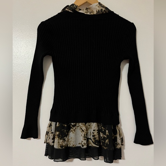 Vintage Lavena blouse top with ruffles Y2K - Picture 7 of 9